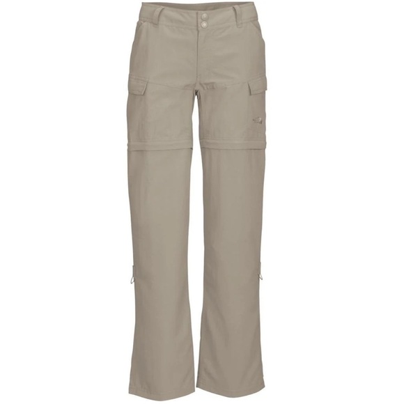 The North Face Womens Paramount Valley Convertible Pant Dune Beige size 8 - Picture 2 of 14